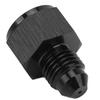 Universal Restrictor Fitting 4AN Female To Male Mild Carbon Steel Adapter for Turbo Black Automotive Fuel System Fitting Standard