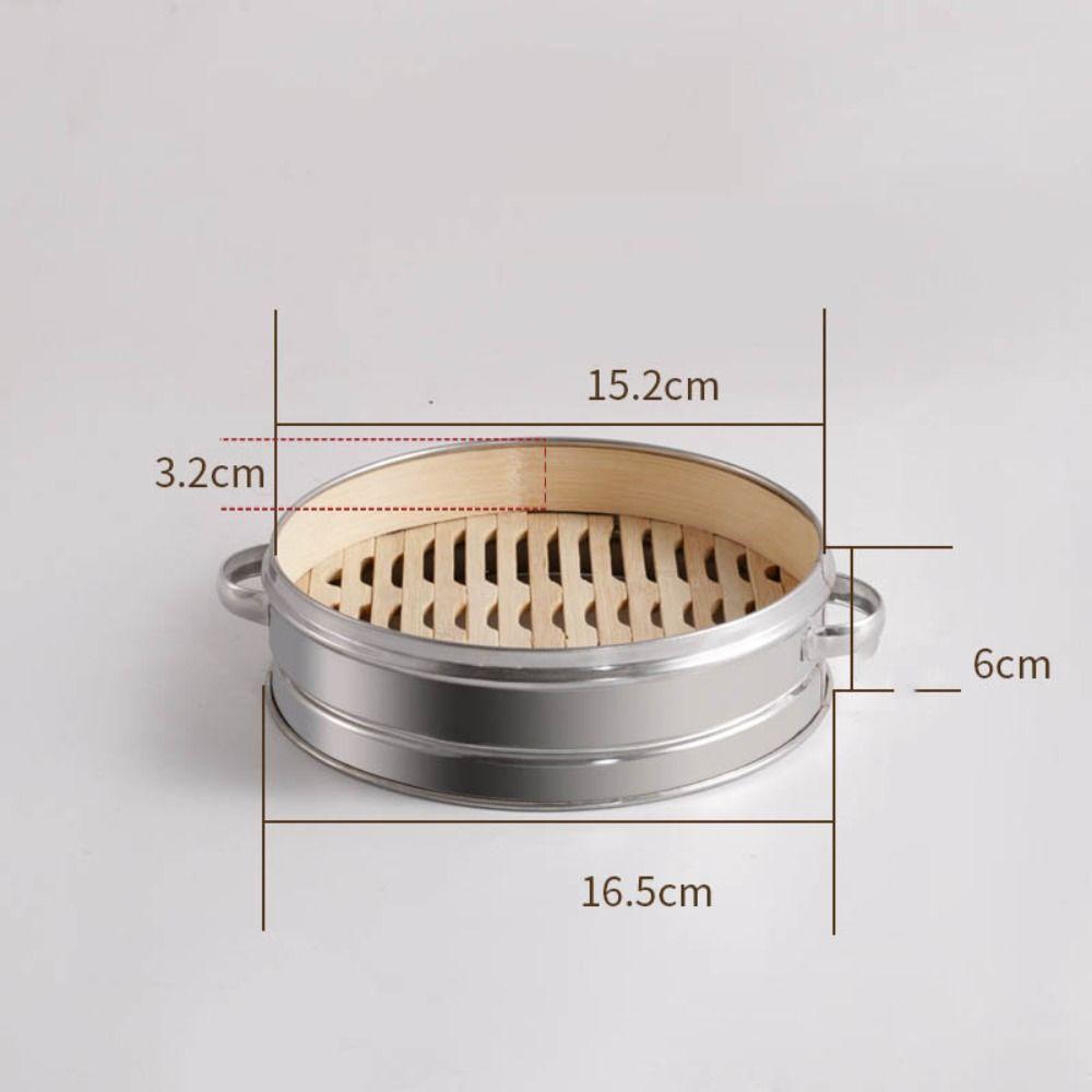 Bamboo Bamboo Steamer Stainless Steel Chinese Food Tools New Snack Basket