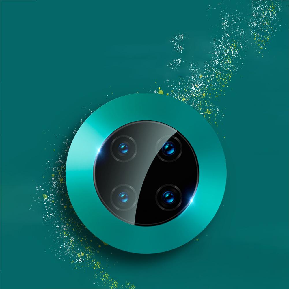 3 шт. Защитная пленка для зеркала с черной линзой HD, устойчивая к царапинам, изготовленная методом литья под давлением для Huawei Mate30pro