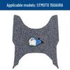 Водонепроницаемые коврики для ног мотоцикла Chunfeng 150AURA - Устойчивые к грязи и износу накладки на педали