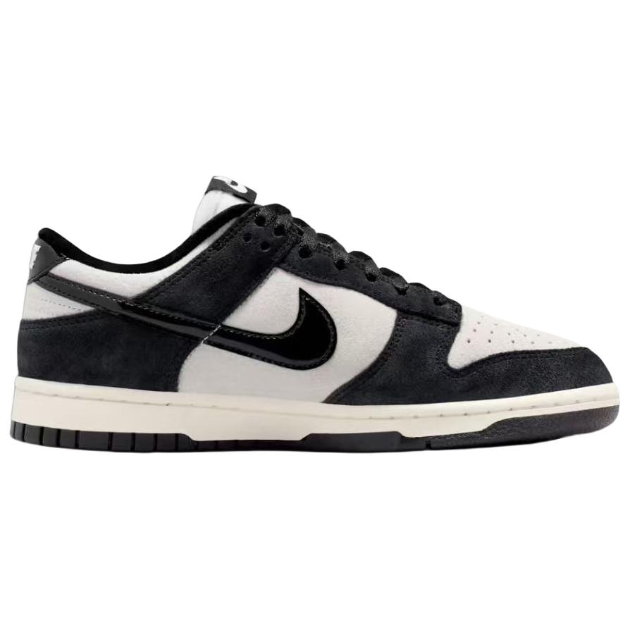 Nike Dunk SE Удобная посадка Низкие кеды для скейтбординга Женские кроссовки Белый Черный IV4726-002