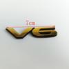 AAZO1 For Mitsubishi Pajero v73 v87 v93 v97 Car Sticker Logo 3.8 V6 displacement letter logo 1pc