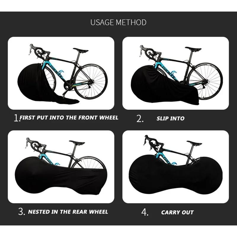 Xiaomi Waterproof Elastic Bike Cover Universal Fit Indoor Outdoor Dust Protection for Mountain Road Bikes