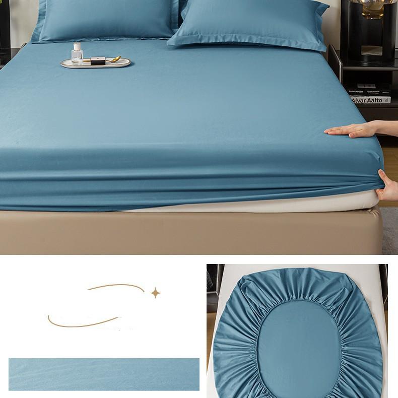 Эластичная регулируемая простыня Нескользящий наматрасник Цельный чехол для матраса Легкий роскошный защитный чехол Постельное белье Стиль Четыре сезона