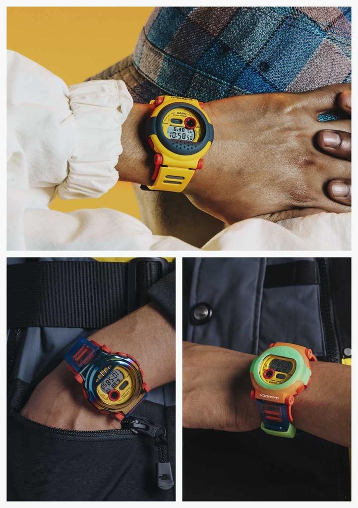 Часы BOX комплект с запасными частями Оснащен съемным безелем Multi [Casio] G-Shock [] Bluetooth, G-B001MVE-9JR Мужские