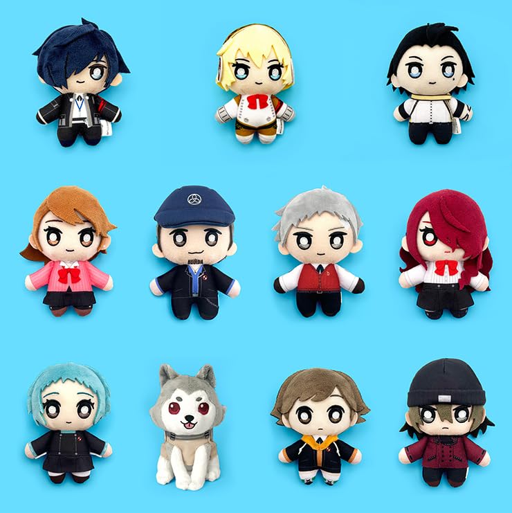 Persona 3 Reload Shinjiro Aragaki Plush Keychain P3R Persona 25th Anniversary P3 PERSONA 3 RELOAD Shinjiro Aragaki