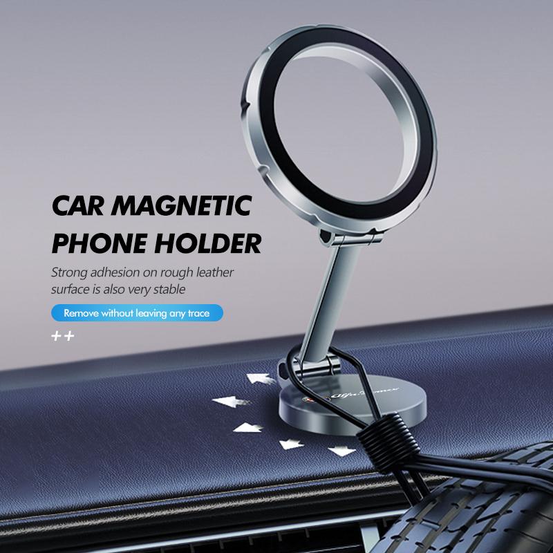 Magnetic Car Phone Holder Dashboard Stand Bracket GPS Support For Alfa Romeo 159 Giulietta 156 147 Giulia Mito GT Stelvio Spider hgd789