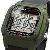 Casio W-800HM-3AV Стандартные цифровые мужские часы, Зеленый металлик, Оригинальная коробка, Импортные