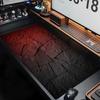 Large Size Table Mat HD Printing Anti-Slip Design XXL desktop Keyboard Table Mat Gray Series Game Mouse Pad Lock Edge