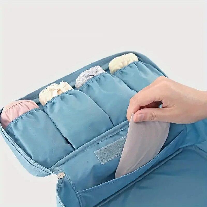 Portable Travel Holder Bag Multi-function Bra Underwear Organizer Bags Toiletry Cosmetic Case for Outdoor Travel