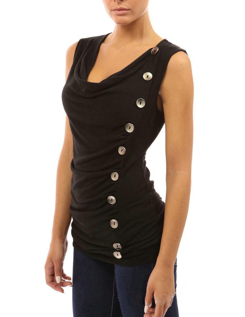 Gothic Style Womens T Shirt With Splicing Design For Streetwear And Casual Wear