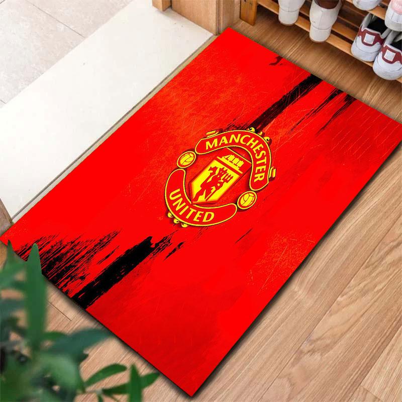 Ковер Manchester United F для гостиной, спальни, дома, украшение для дивана, нескользящий коврик для детских игр