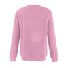 Women's Fashion Casual Zipper V-Neck Loose Long Sleeve Solid Color Sweatshirt