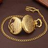 Светящиеся светодиодные кварцевые карманные часы Hollow Train Locomotiv Engine Steampunk Quartz FOB Light Watches для мужчин и женщин