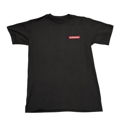 HUF Worldwide Скейтбордист Мужская Черная С Графическим Принтом НОВАЯ Унисекс Футболка
