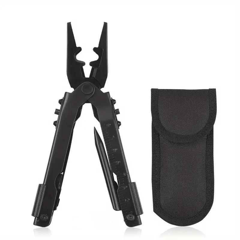 Портативные многофункциональные плоскогубцы, нож, открывалка для бутылок, диагональные плоскогубцы, портативные ручные инструменты с карманом для выживания на открытом воздухе, кемпинга