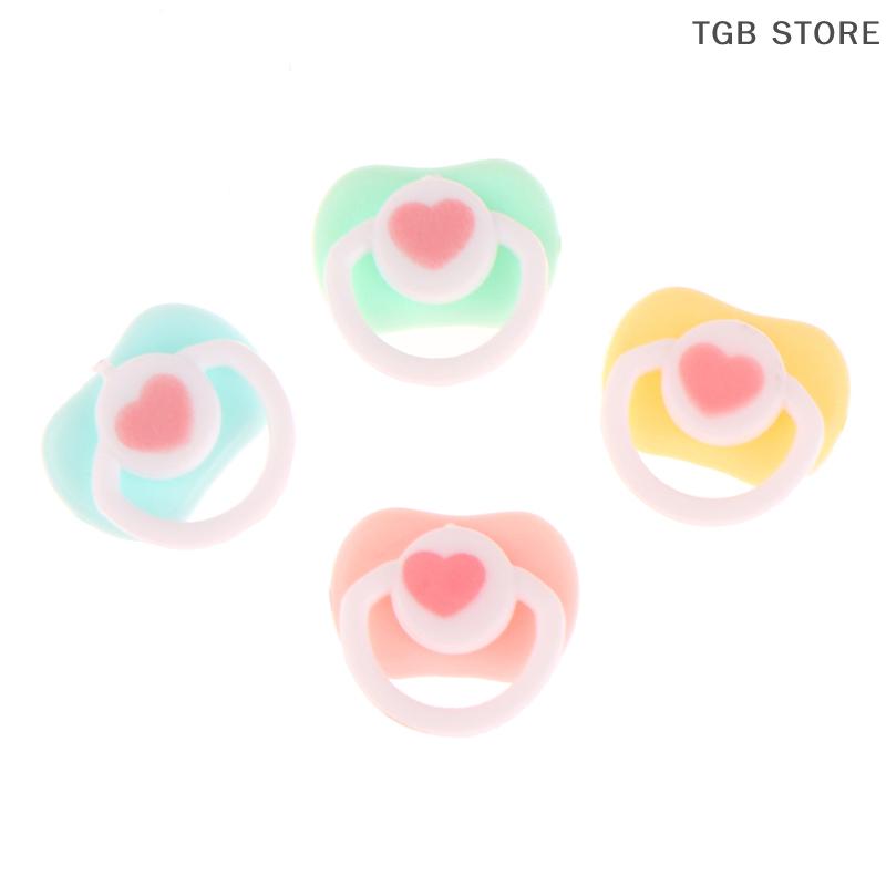 Набор из 5 мини-сосок для кукол OB11 BJD, куклы-младенцы, детская игрушка, пустышки, аксессуары для игрового домика, милая детская соска Supp