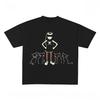 Japanese Y2k Women's Cropped Grunge Clothing 2000s Tops Emo T Shirt for Women Goth Graphic Tees Y2k Top Female Clothing Harajuku