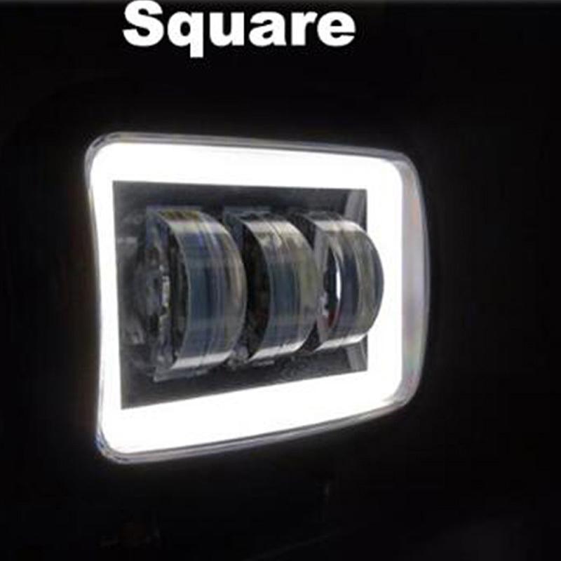 30 Вт светодиодный рабочий фонарь 6000 К белый прожектор для автомобиля внедорожник грузовик УАЗ квадроцикл светодиодные ангельские глазки вождение