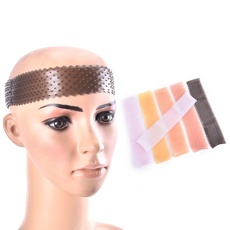 Нескользящая ручка для парика, повязка на голову, прозрачная силиконовая лента для парика, безопасный захват для парика