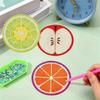 8-Piece Diamond Painting Coasters, DIY Diamond Art Kit, Fruit Slice Coaster, Diamond Cup Mat, Watermelon Lemon Kiwi, Table Decoration, Handmade Gift