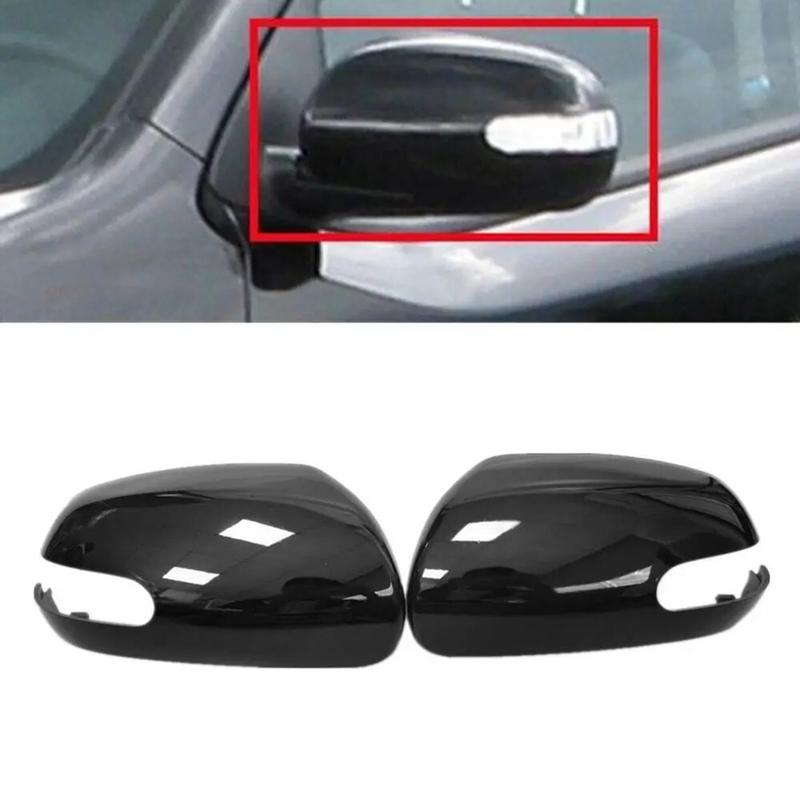 For Kia Reversing Mirror Cover in Gloss Black for Forte and For Cerato Models (2009 2012) Enhances Vehicle Appearance