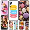 Десерт мороженое Макарон еда чехол для Xiaomi 13T Pro 12T 11T 12 14 13 Lite 12X POCO F5 X3 X5 Pro X4 F4 M5 M5s F3 крышка
