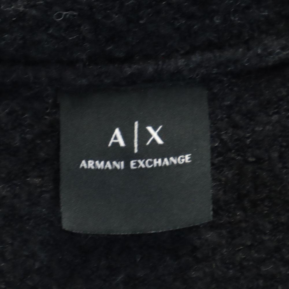 Armani Exchange По цвету С длинным рукавом На молнии Худи L Пушистый Мужская Б/у
