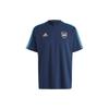 Adidas Arsenal France Capsule Collection Letter Print Three Stripes Short Sleeve Football Shirt Men Tops Navy-Blue HZ9992
