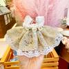 Lace Rose Dress 15-23cm Cotton Doll Clothes Lovely Camisole Dress New Doll Accessories  for Doll