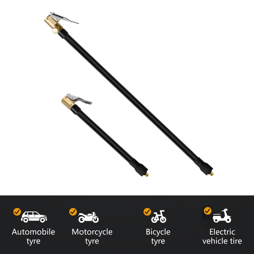Удлинительный шланг воздушного насоса, удлиненная трубка для накачивания воздуха, надувной шланг для рта, трубка насоса для автомобилей, мотоциклов, скутеров