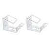 1/2pcs Upgraded Stainless Steel Toothpaste Toothbrush Cup Holder Black Garden Self-adhesive Accesories tandenborstelhouder zwart