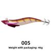 39g Weight Wooden Fishing Lure Sinking Design Shrimp Squid Lure Sinking Bait Lure  Outdoor Fishing