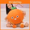 Plush Orange Simulation Toy Creative Fruit Girls Children Birthday Gift Holiday