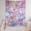 Anime Style Kawaii Girls Wall Tapestry Unique Dorm Room Decor Wall Hanging Banners Aesthetic Home Decoration Accessory Poster