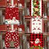 Printed Christmas Table Runner Merry Christmas Table Flag New Year Table Cover Home Party Decor
