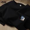 JEEP SPIRIT Men's 2025 Spring/Autumn Casual Loose Sweatshirt