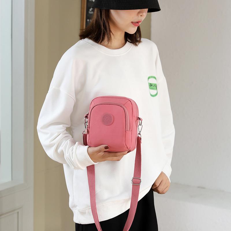 Новая минималистичная многофункциональная модная маленькая сумка кроссбоди из нейлоновой ткани, женская сумка, повседневная сумка, сумка на плечо, сумка кроссбоди, кошелек для монет