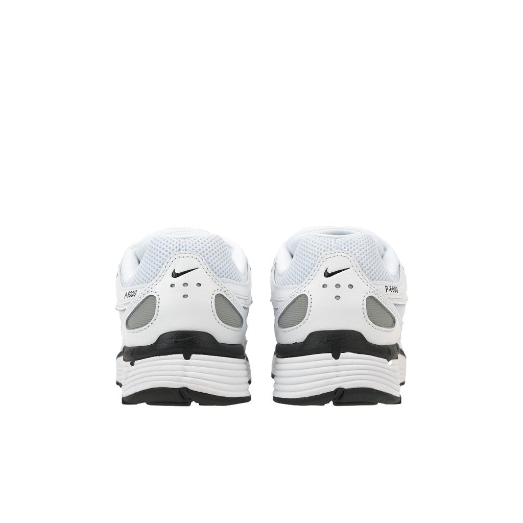 Nike P-6000 Белый Металлик Серебристо-Черный Мужские Кроссовки CD6404-107