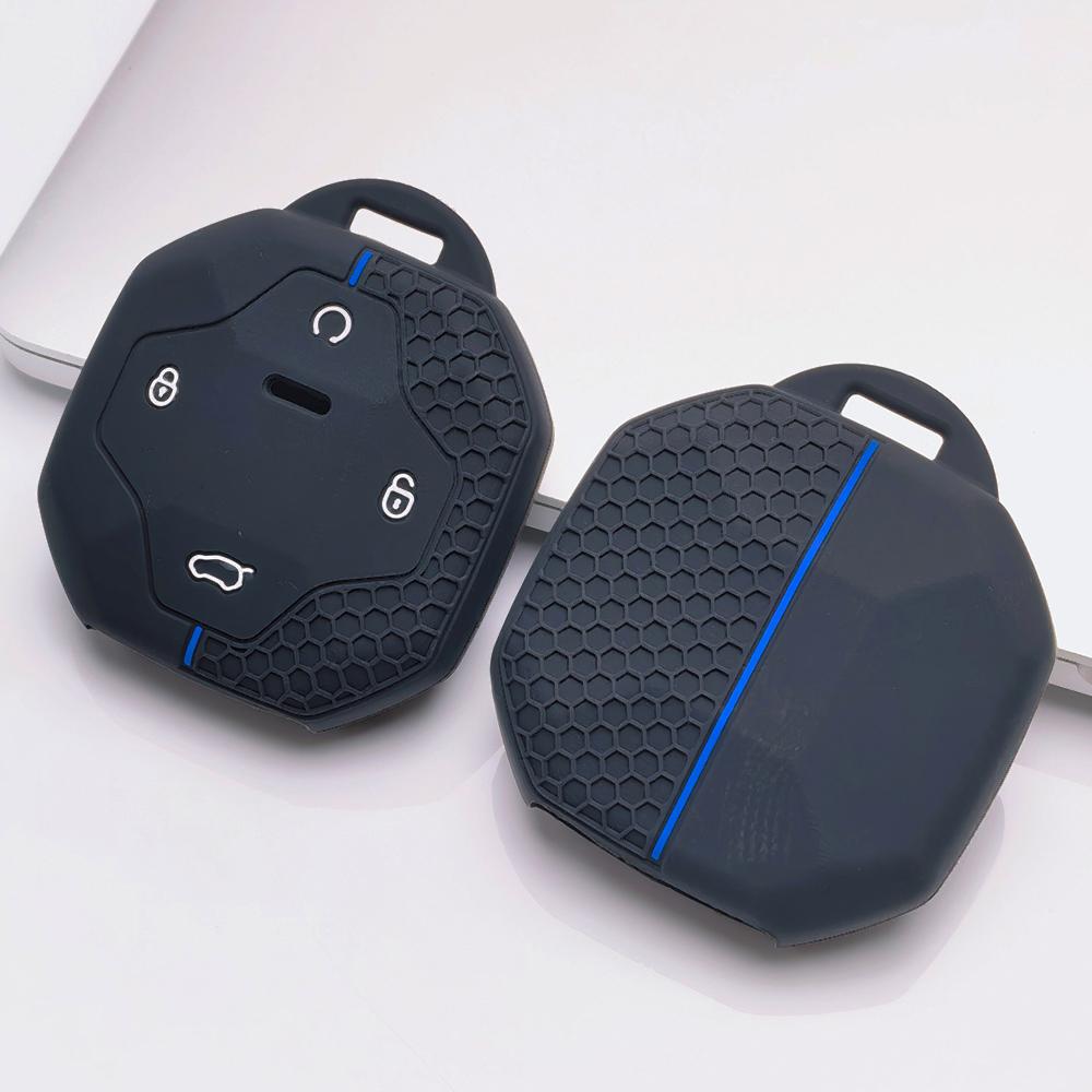 Чехол для брелока для Jetour Shanhai T2 L9 T3 Traveler Dashing Поверхность устойчива к царапинам Ударопрочная конструкция Мягкая текстура для удобного захвата Простая установка