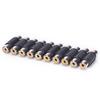 10Pcs Rca Female To Female Coupler Plug Audio Video Av Cable Adaptor Rca Joiner