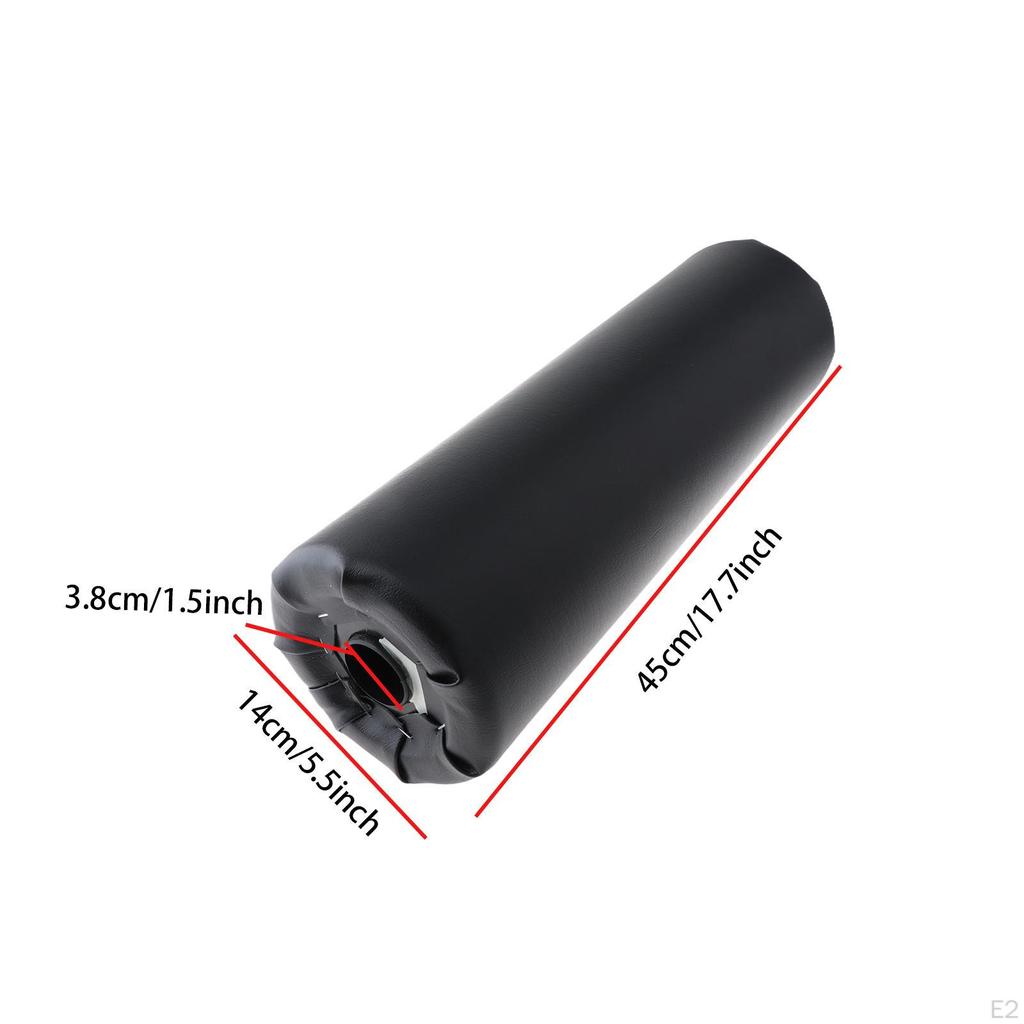 1 Piece Foam Foot Pad Roller Support Round Soft Sponge Sleeve for Weight Bench Home