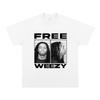 Mockery Portrait Style American Casual Vintage Vintage Shortsleeved Tshirt With Breathable Print