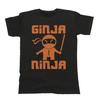 Ginja Ninja Kids Cotton T-Shirt Boys Girls Ginger Unisex Fit Funny Gift