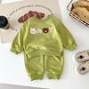 Комплект длинного сиденья MK Baby Bear, размер 90, лучшая детская одежда в Корее