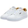 PUMA Unisex White Grey Grounded Perf Low Top Sneakers 398418-01