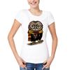 Летние топы Owly Potter Printed T-Shirt Women Asian Size Bran Clothing Fashion T
