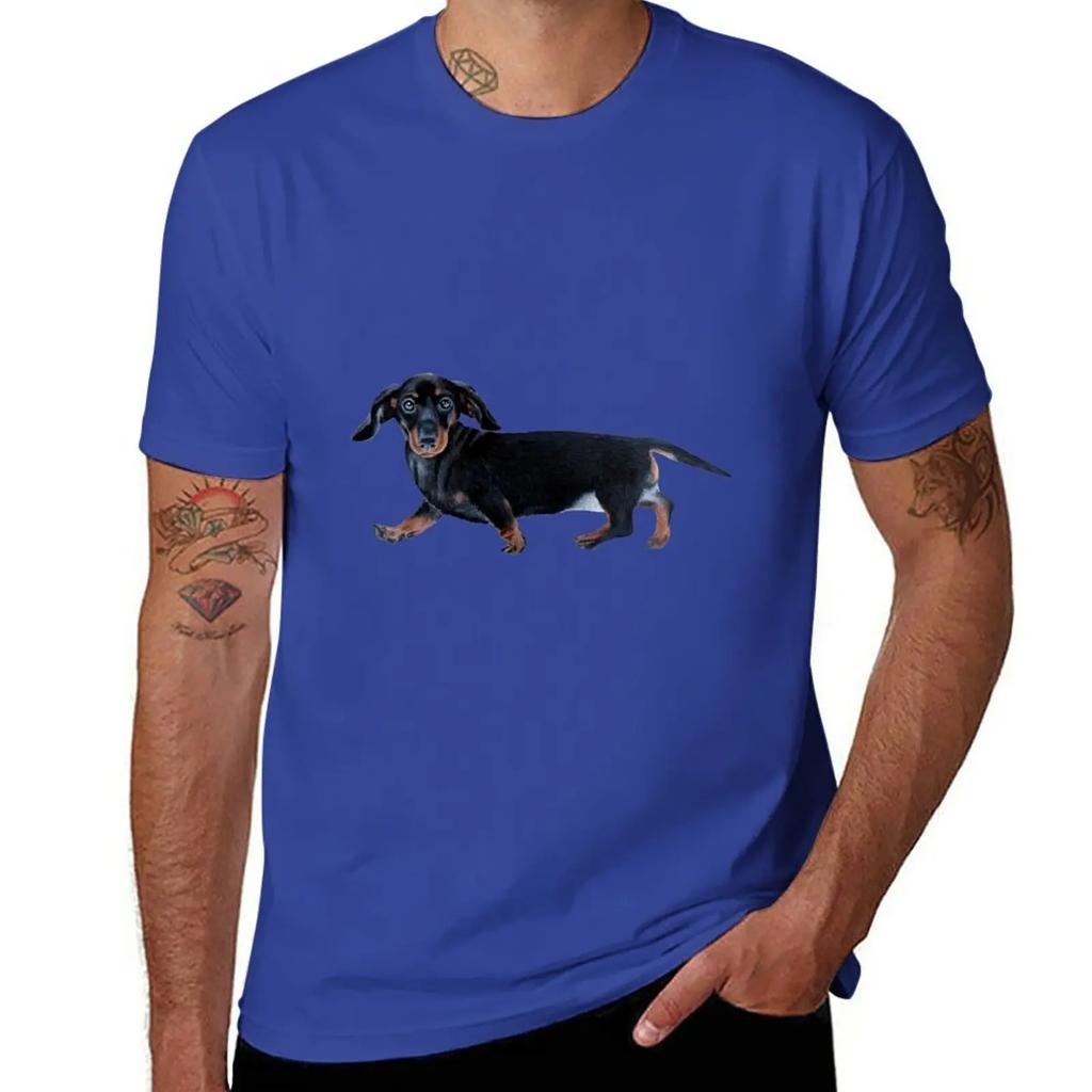 Sausage doggy T-Shirt hippie clothes tees for a boy plain t shirts men