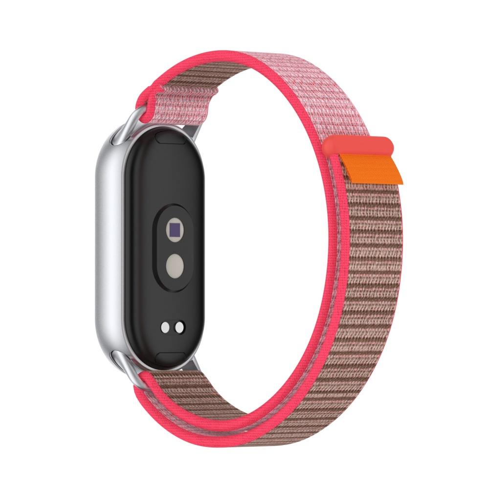 Нейлоновый ремешок для Mi Band 10 9 8 Ремешок Ремешок для умных часов для Xiaomi Smart Band 8 NFC Ремешок Miband 9 Correa Сменные аксессуары