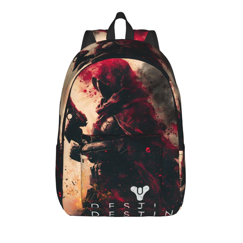 Destiny 2 Игры Повседневный Рюкзак Прочный Студенческий Рабочий Daypack для Мужчин Женщин Ноутбука Компьютера Холщовые Сумки